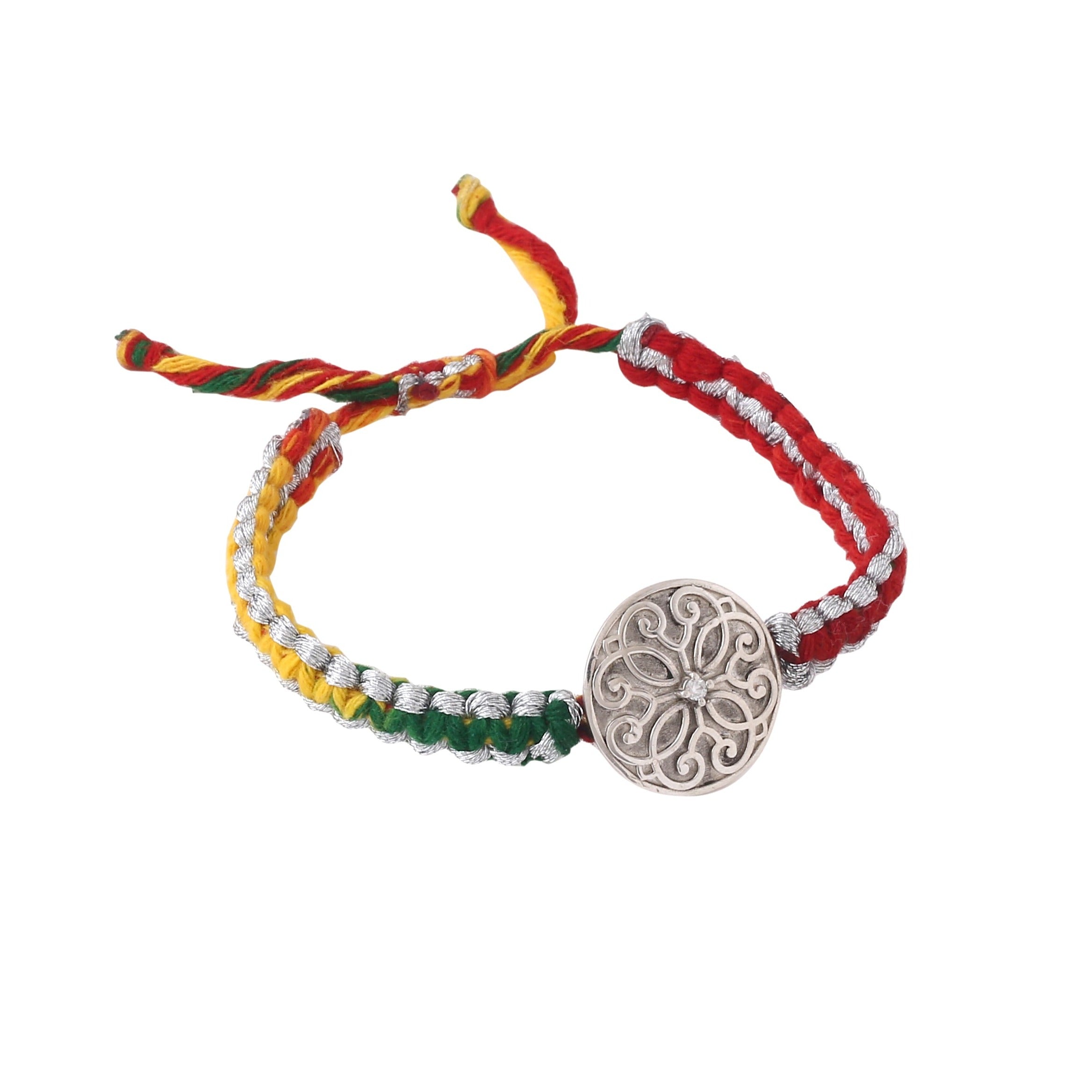 Divine Floral Sphere Rakhi - Kicky & Perky