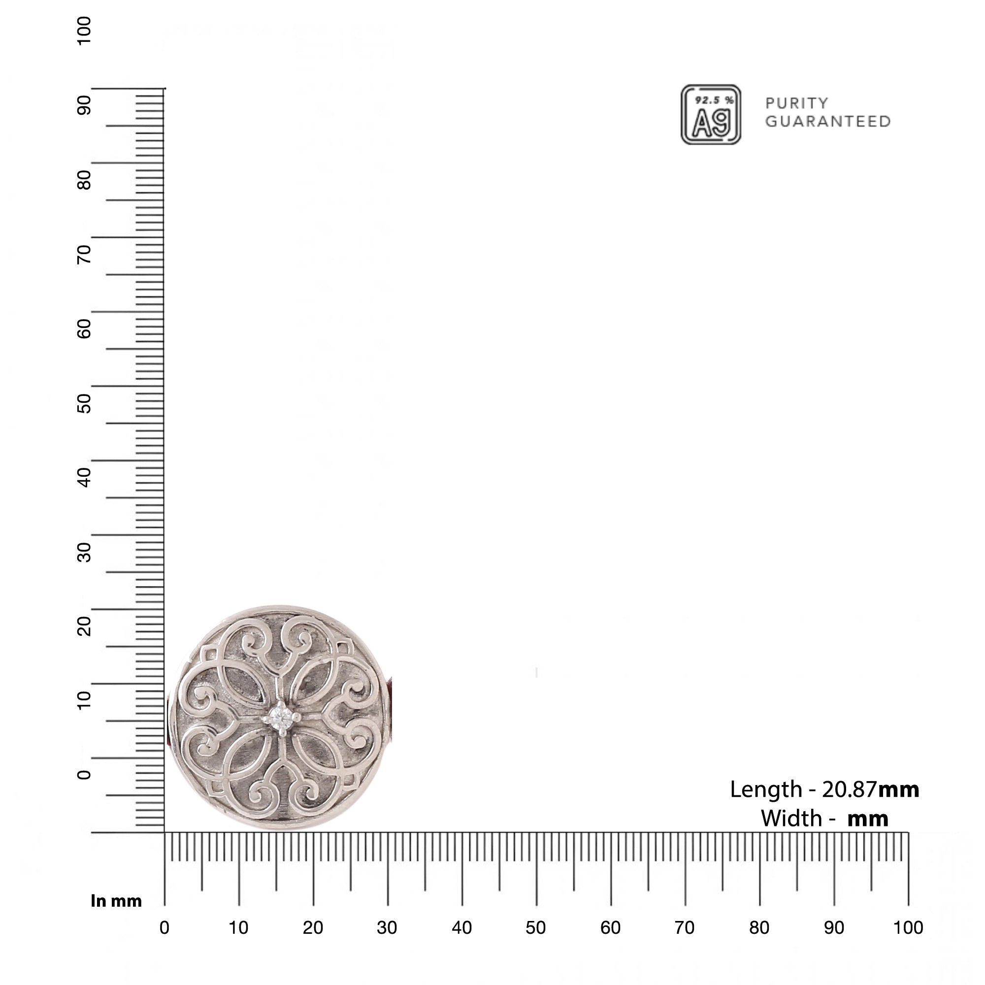 Divine Floral Sphere Rakhi - Kicky & Perky