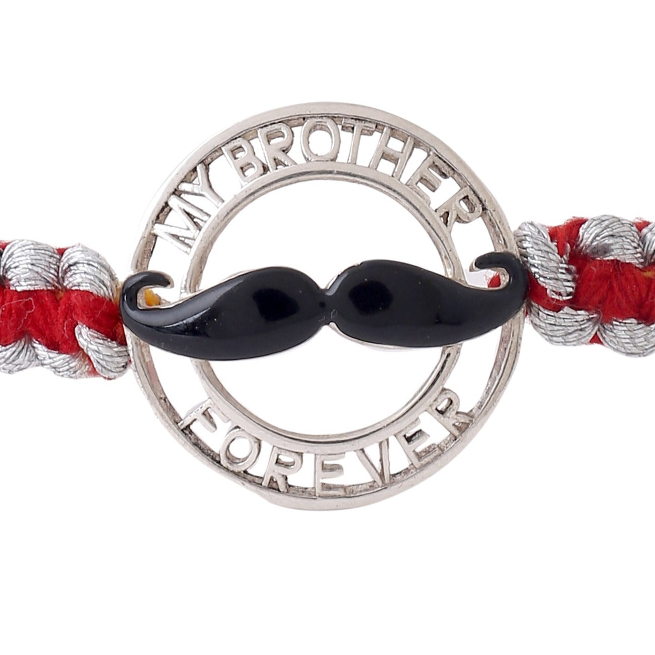Brotherhood Moustache Rakhi - Kicky & Perky