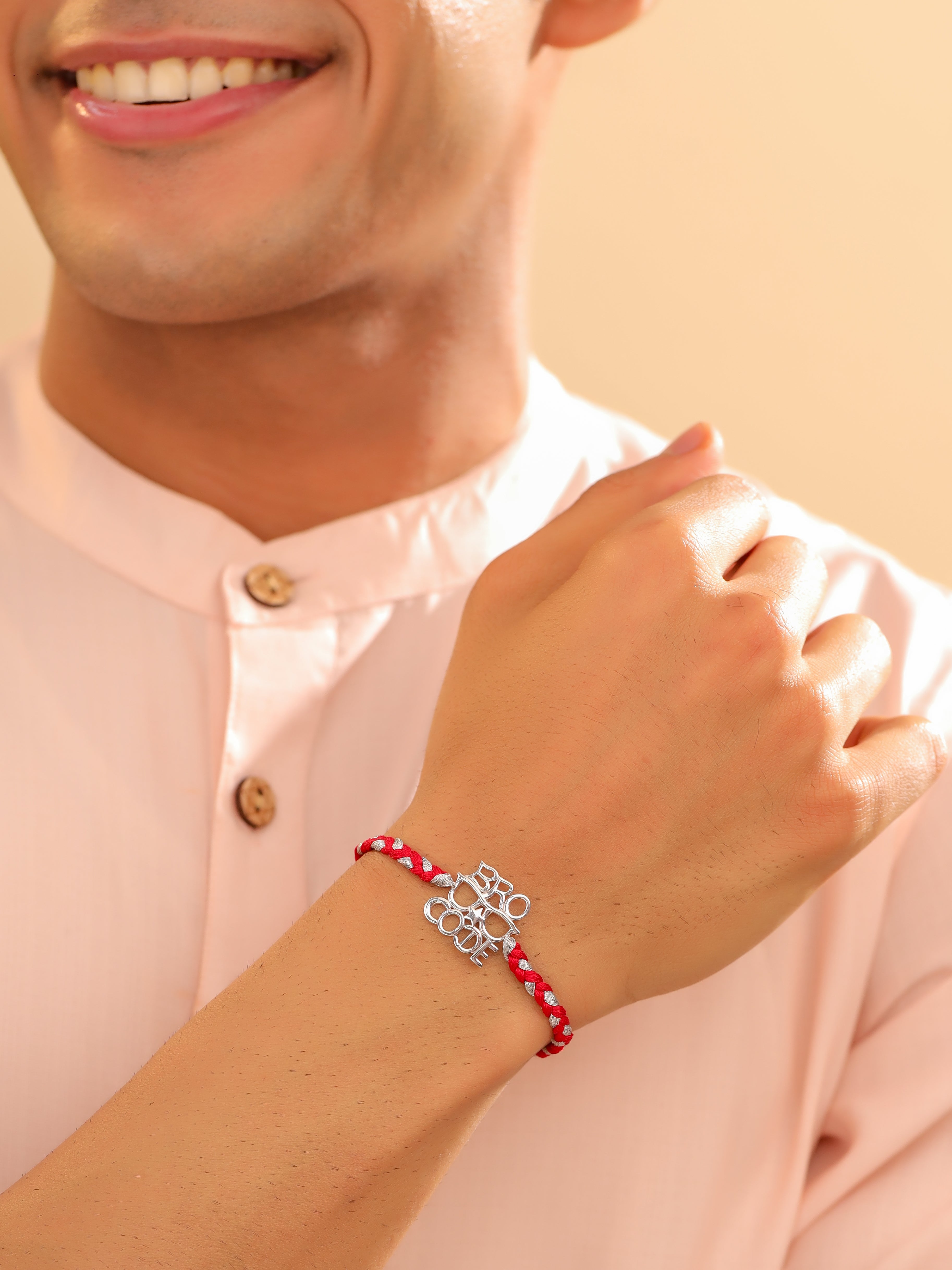 Bro Code 925 Sterling Silver Rakhi