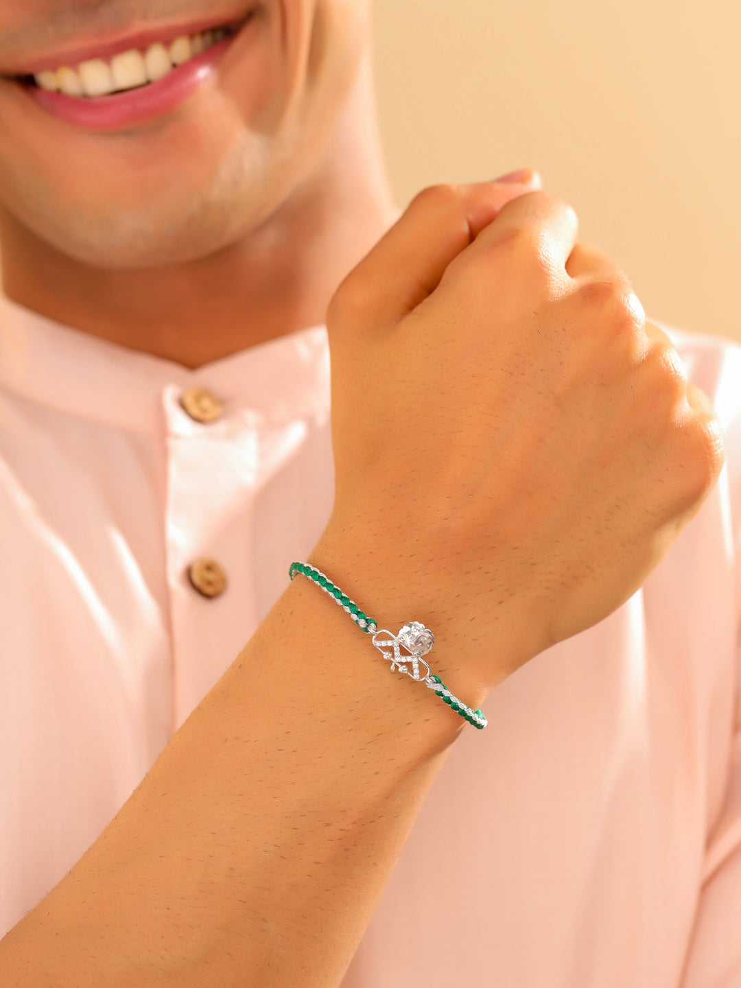 Baby Lion 925 Sterling Silver Rakhi