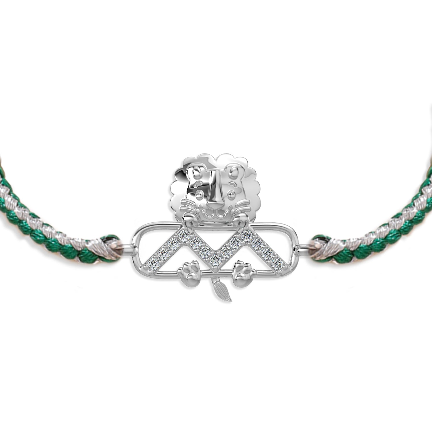Baby Lion 925 Sterling Silver Rakhi