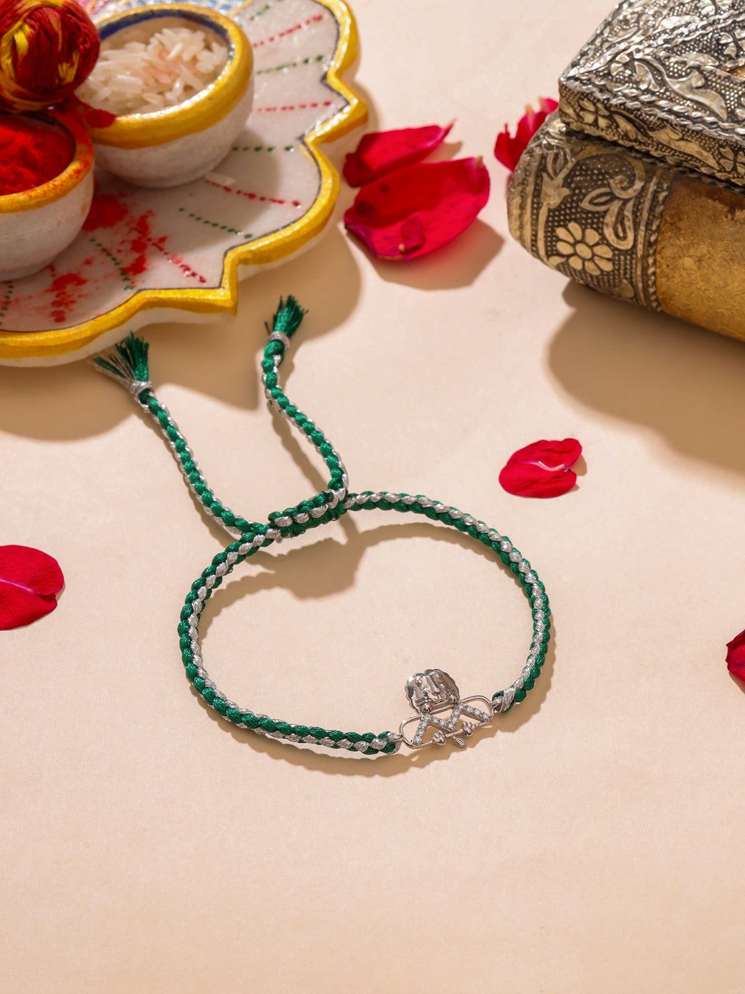 Baby Lion 925 Sterling Silver Rakhi