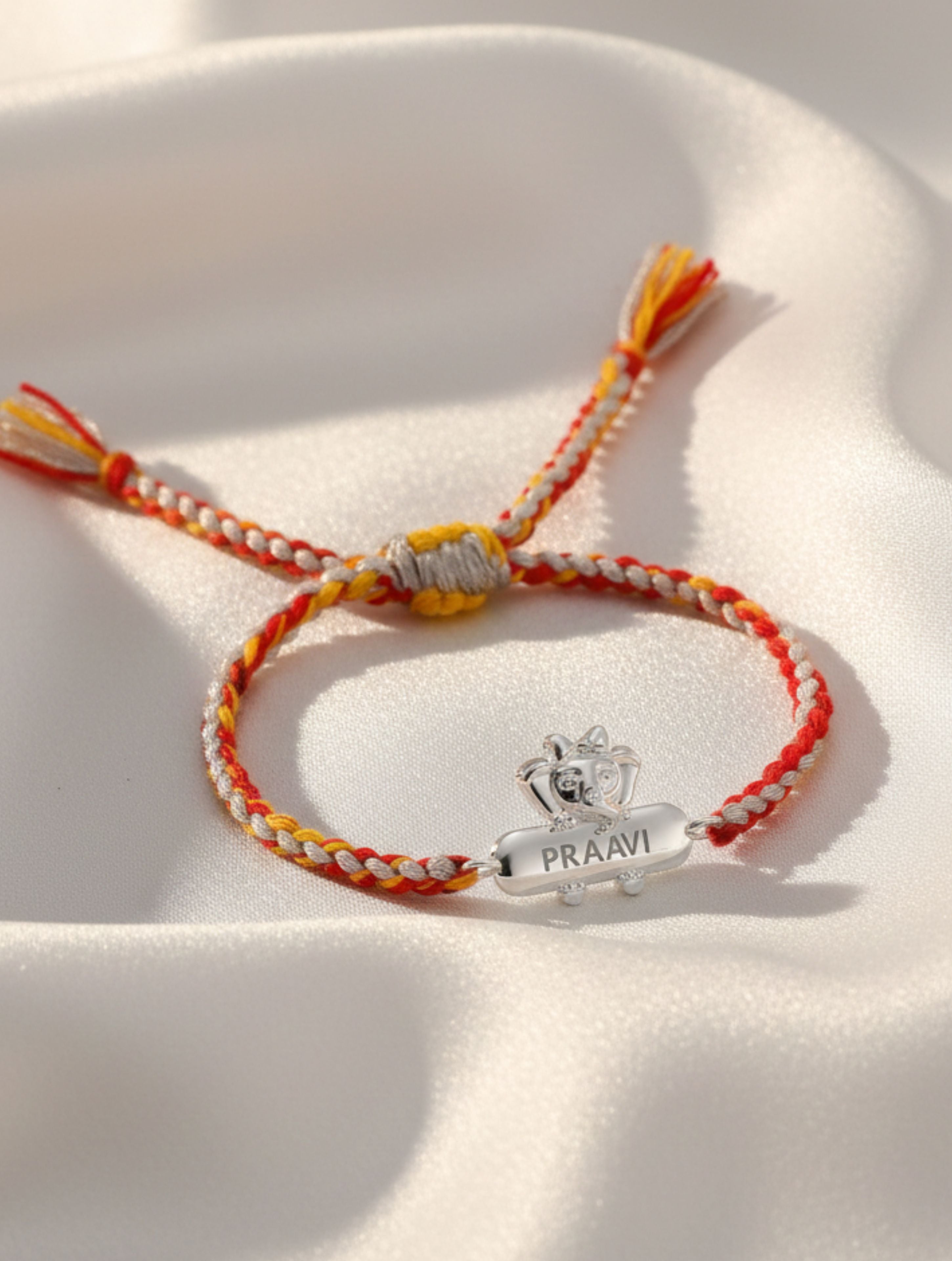 Elephant Personalized Kids 925 Sterling Silver Bracelet