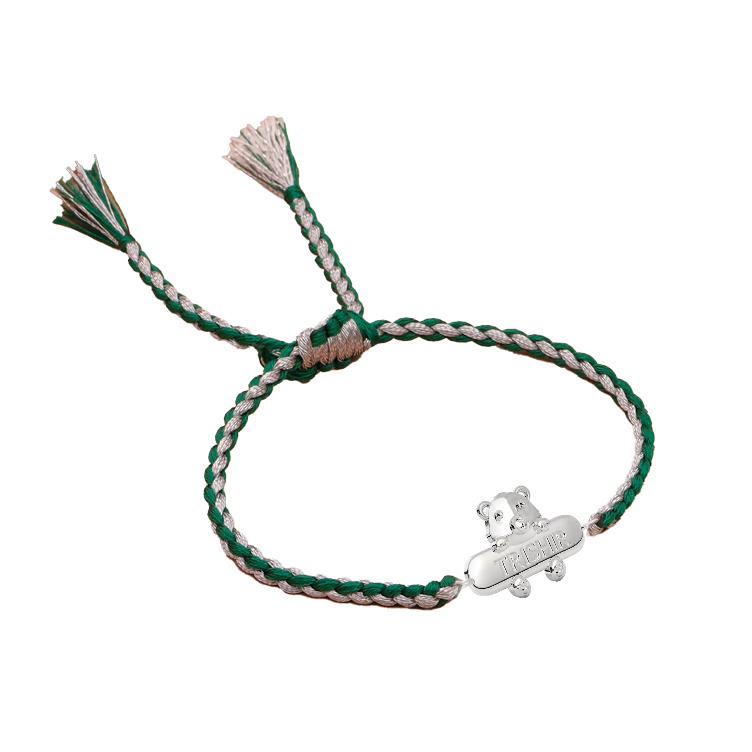 Baby Bear Personalized Kids 925 Silver Bracelet