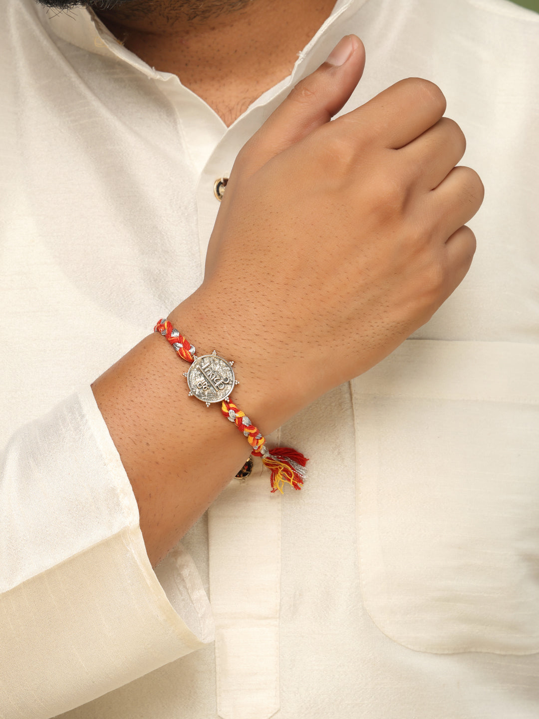 Silver Sri Krishna Rakhi