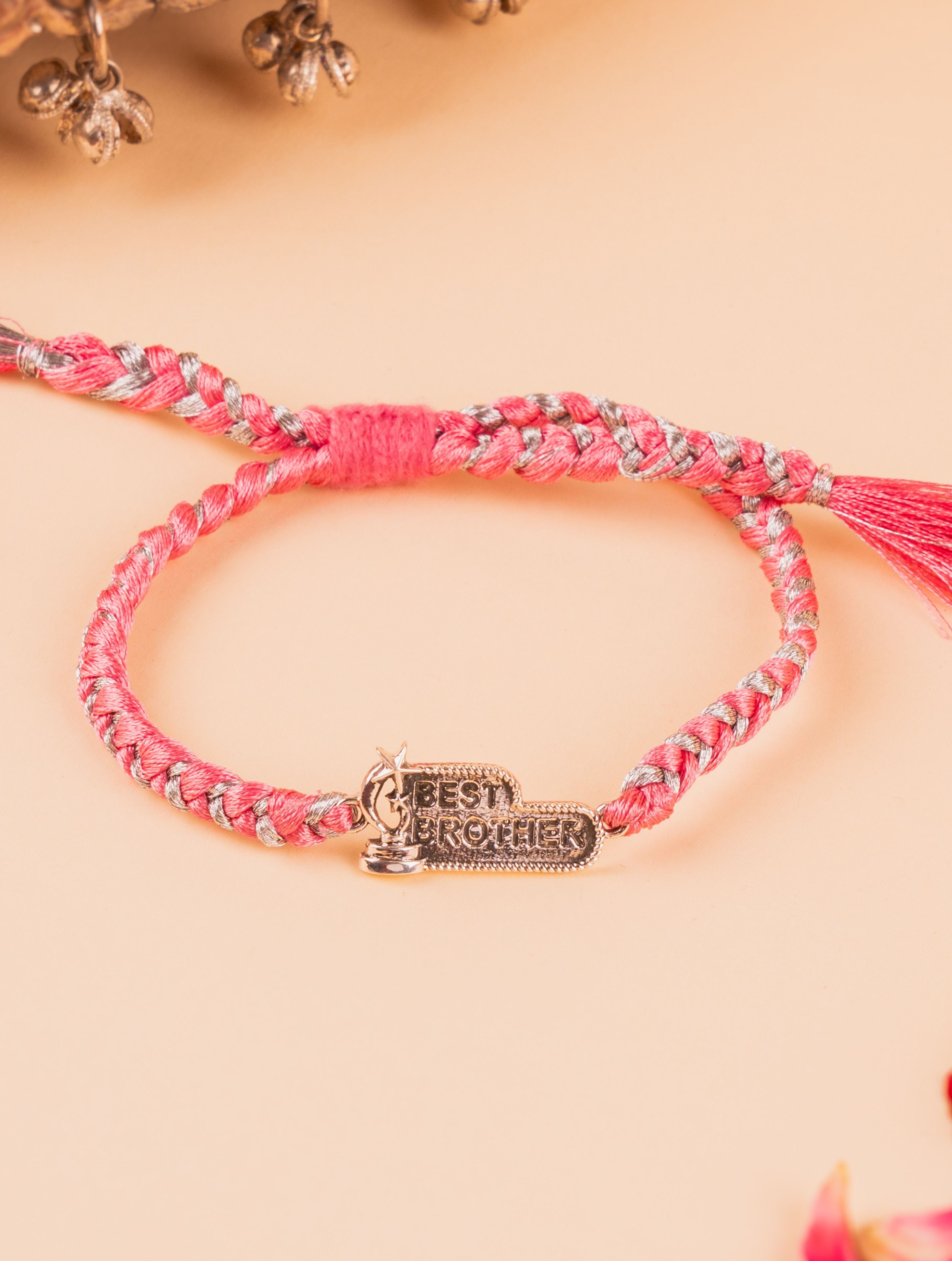 Silver Best Brother Rakhi