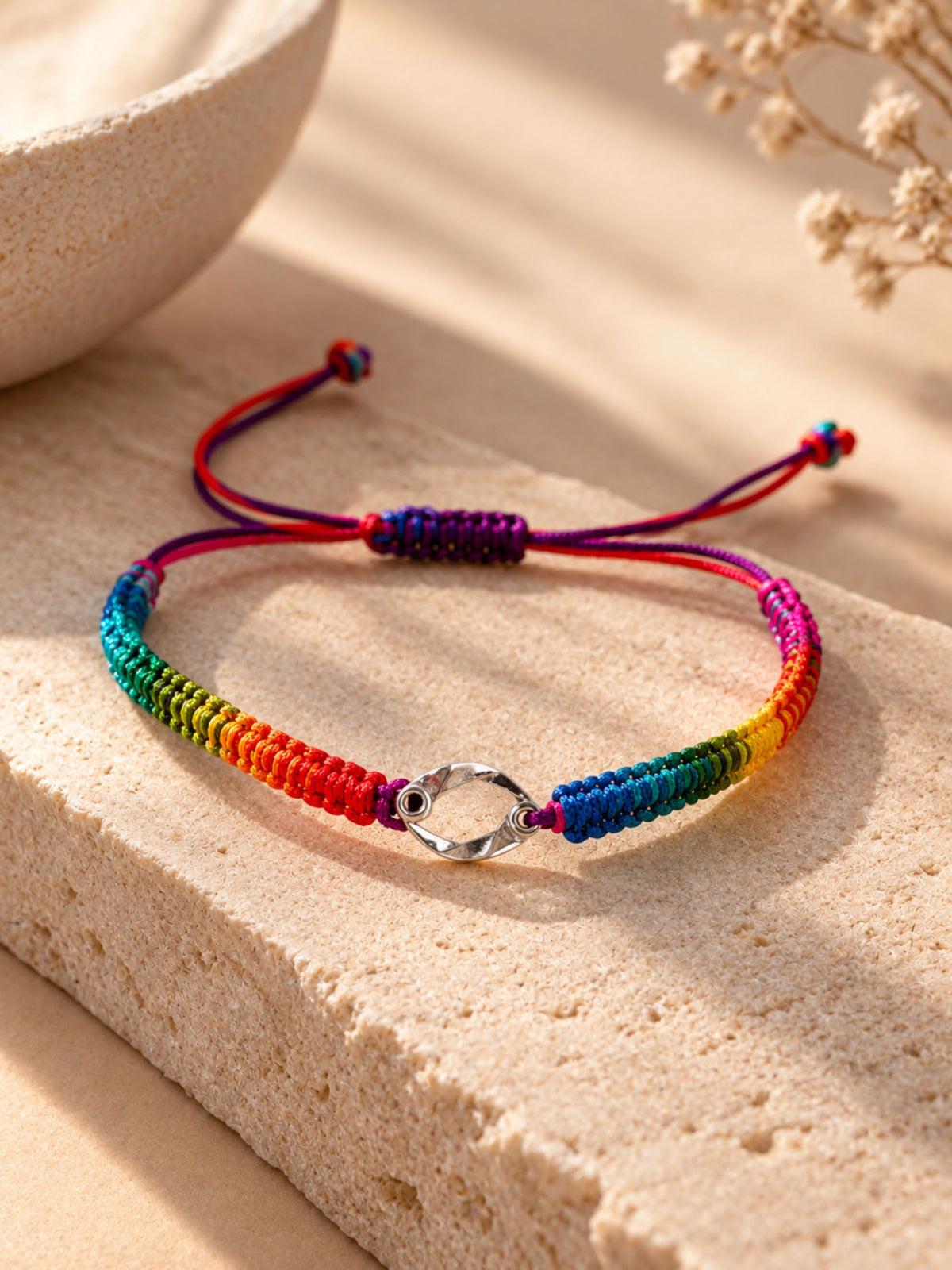 Silver Cancer Bracelet For Men