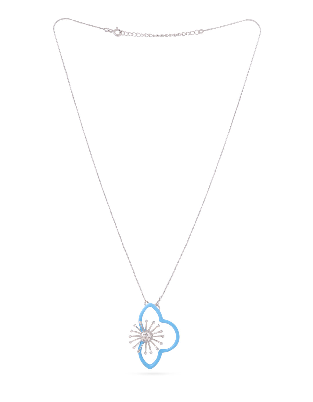 Blue Flower Pendant