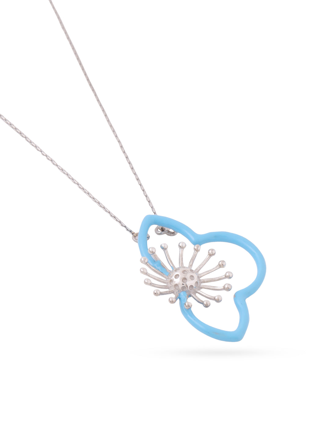 Blue Flower Pendant