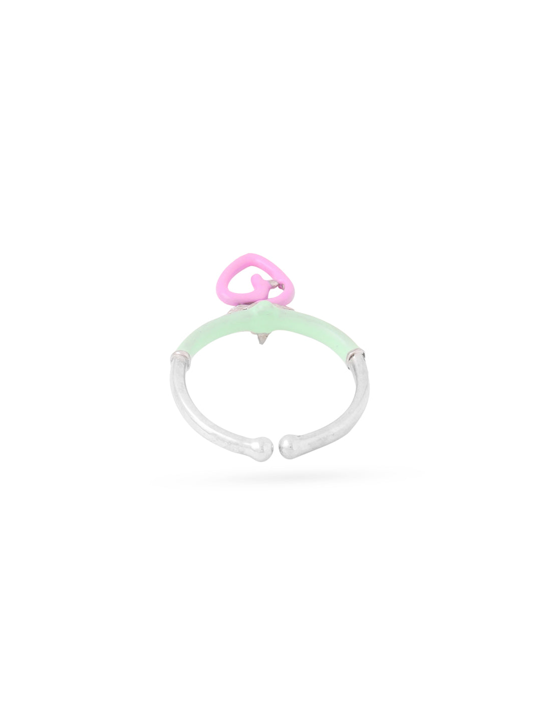 Rhodinierter Charm-Ring aus der Corolla-Kollektion mit Sommerfrüchten