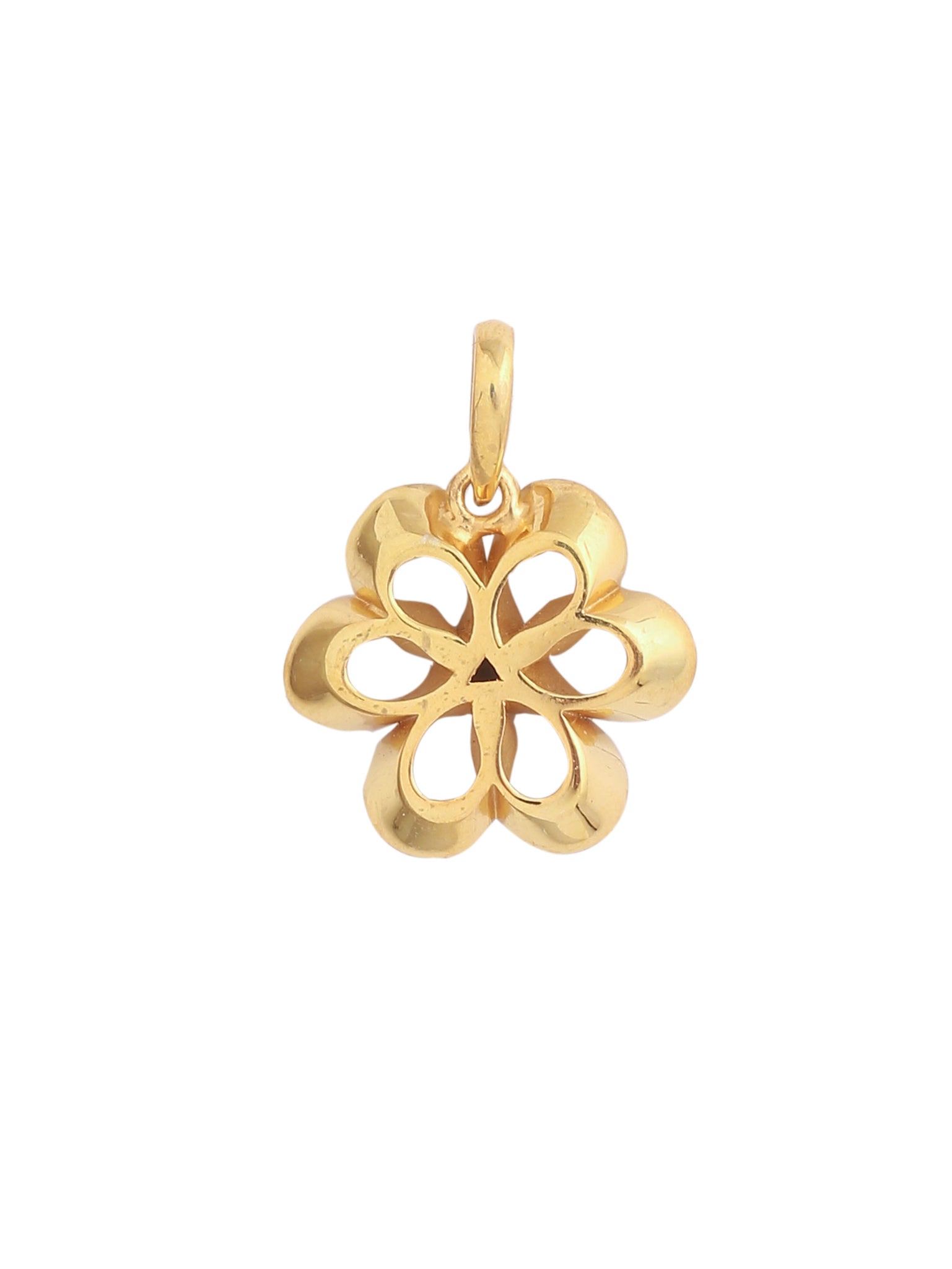 24K Gold Plating Love Blossoms Elysian 925 Sterling Silver Pendant For Women