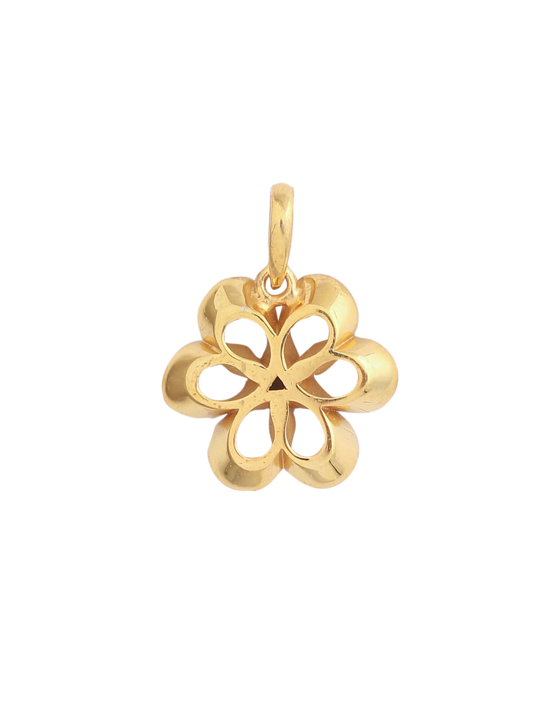 24K Gold Plating Love Blossoms Elysian 925 Sterling Silver Pendant For Women