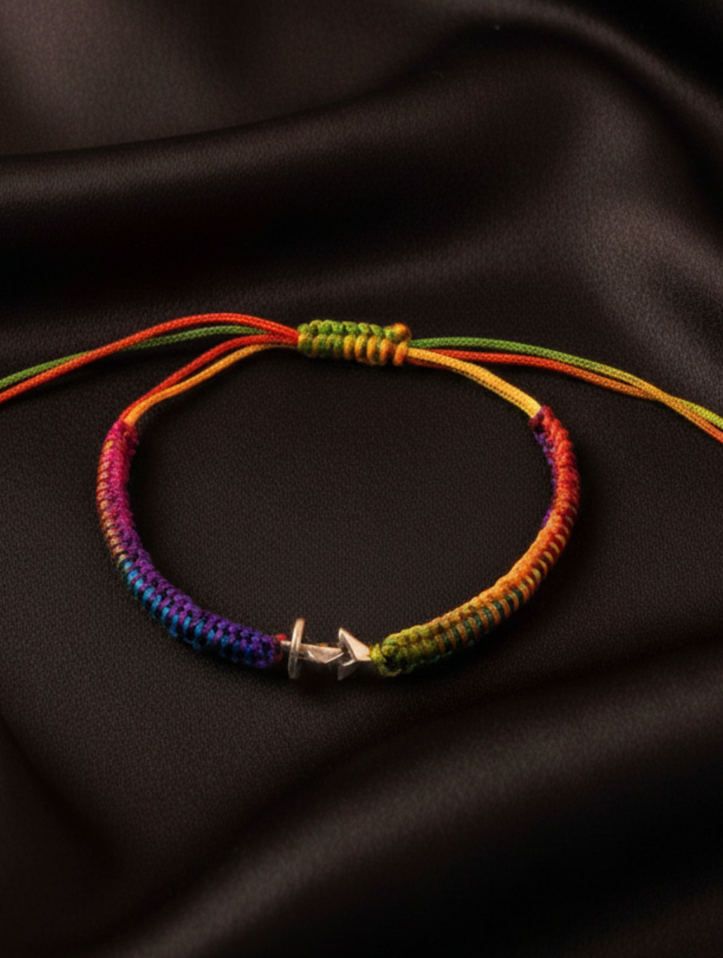 Silver Sagittarius Bracelet For Men