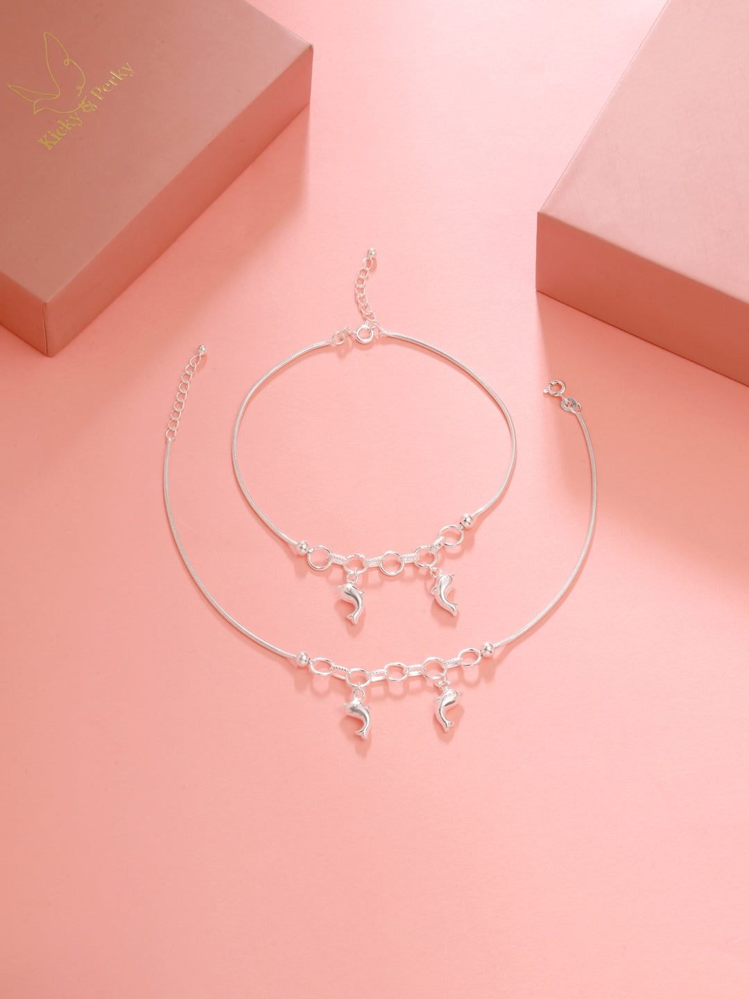 Charming Dolphin Anklet