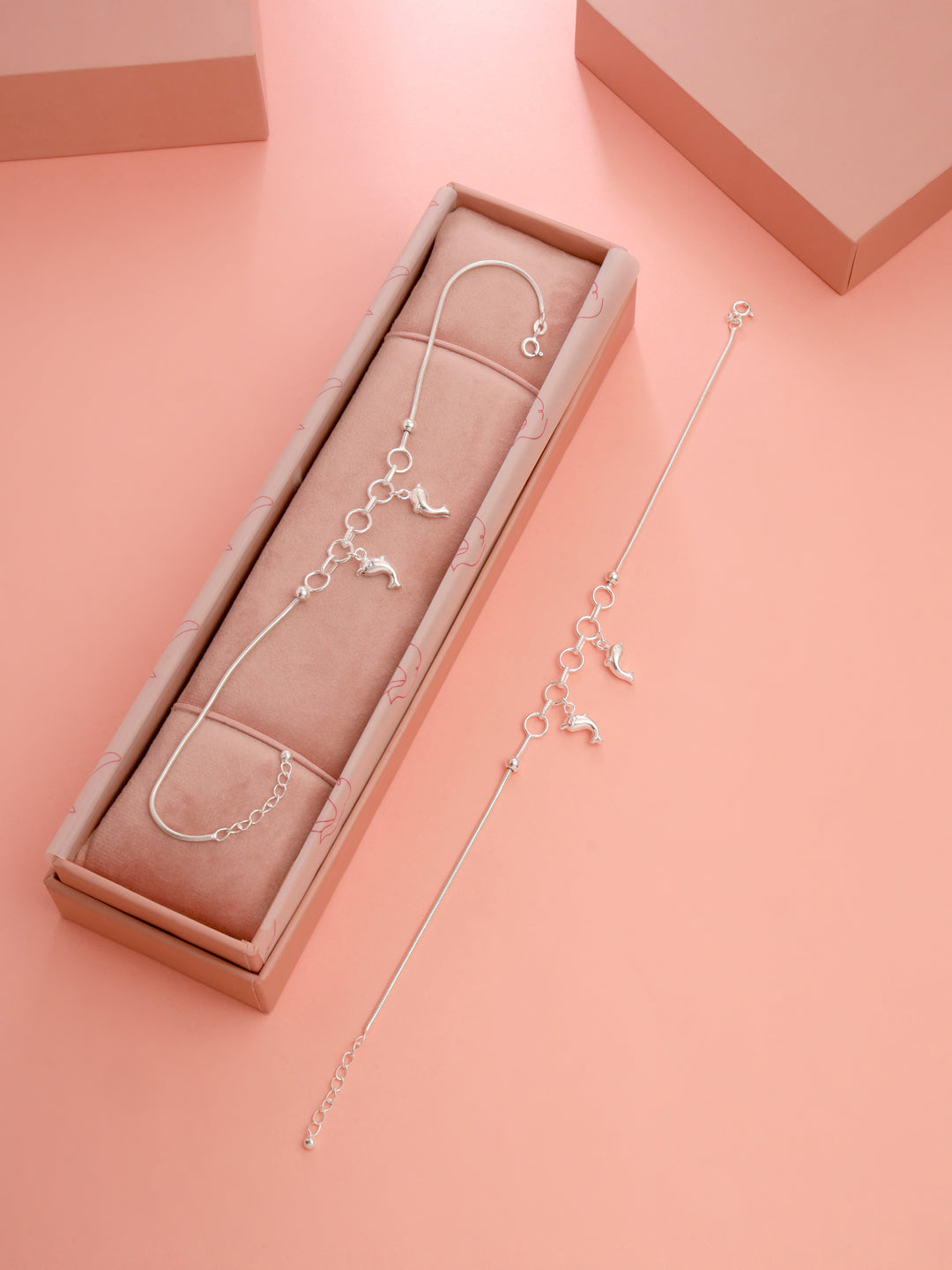 Charming Dolphin Anklet