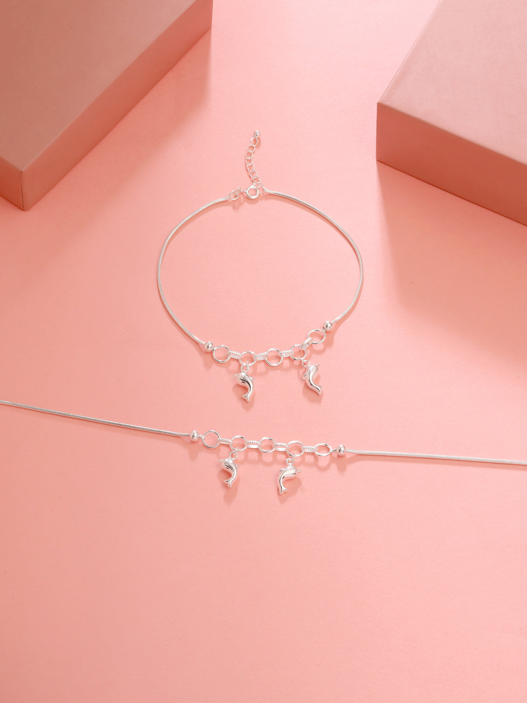 Charming Dolphin Anklet