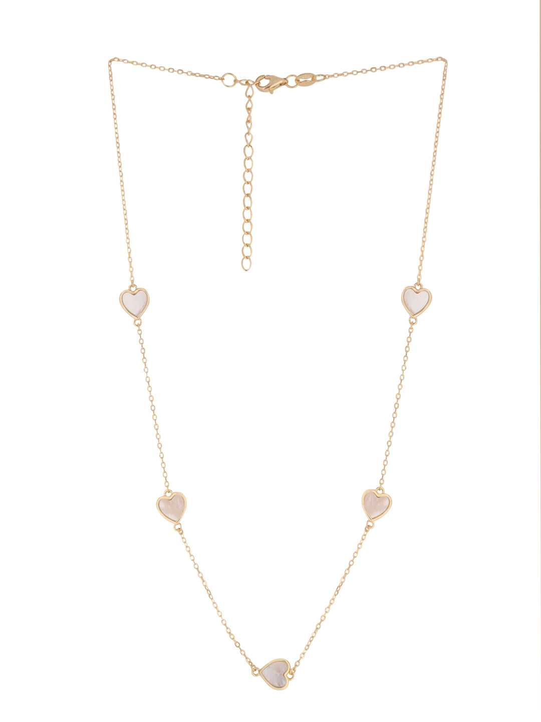 Heart Mother of Pearl Necklace