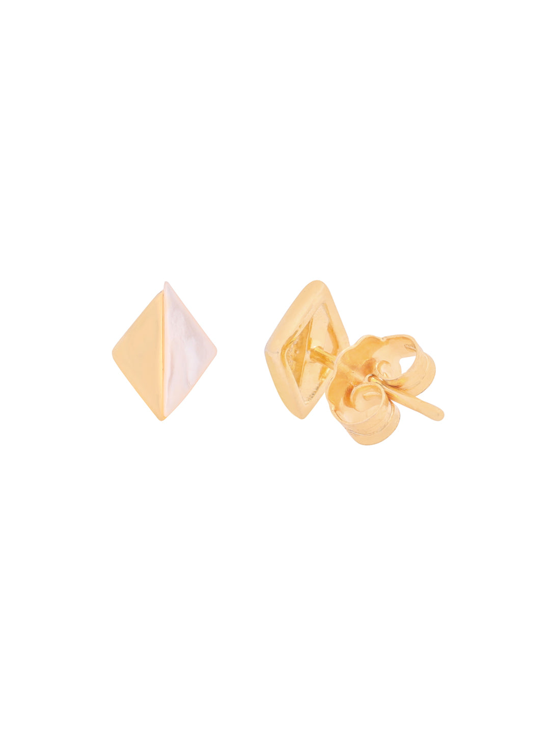 Diamond Shaped Mother of Pearl Necklace Set