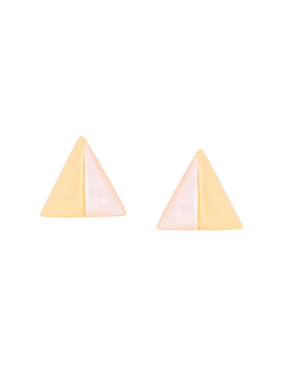 Triangle Mother of Pearl Necklace Set