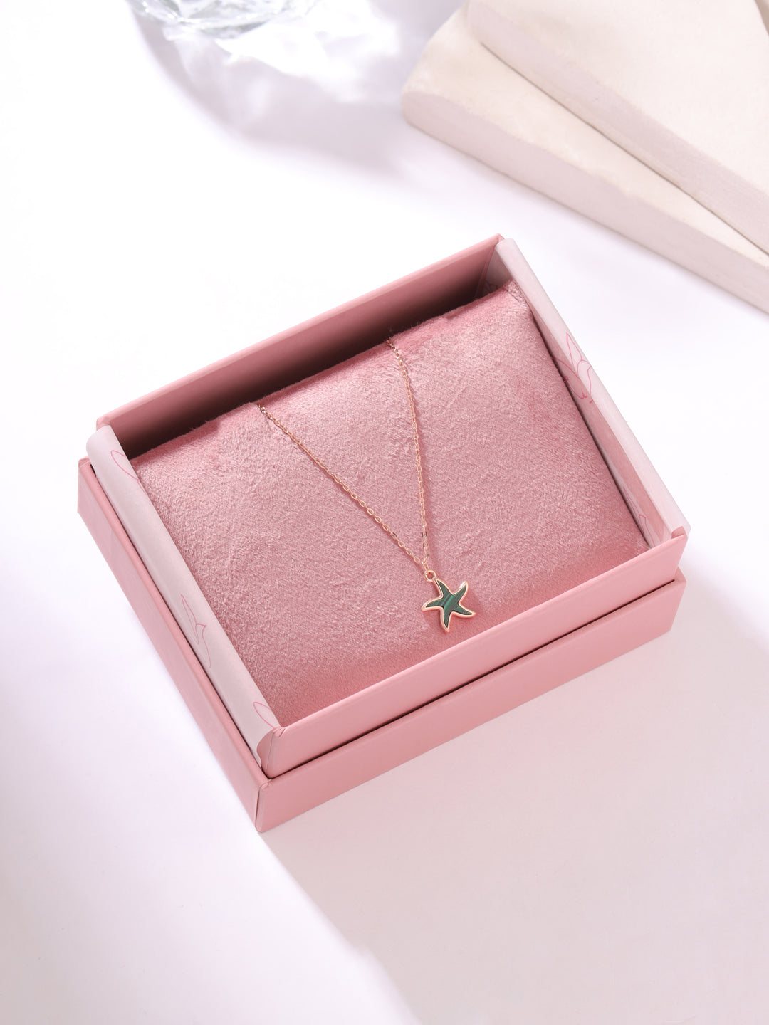 Machalite Star Mother of Pearl Pendant