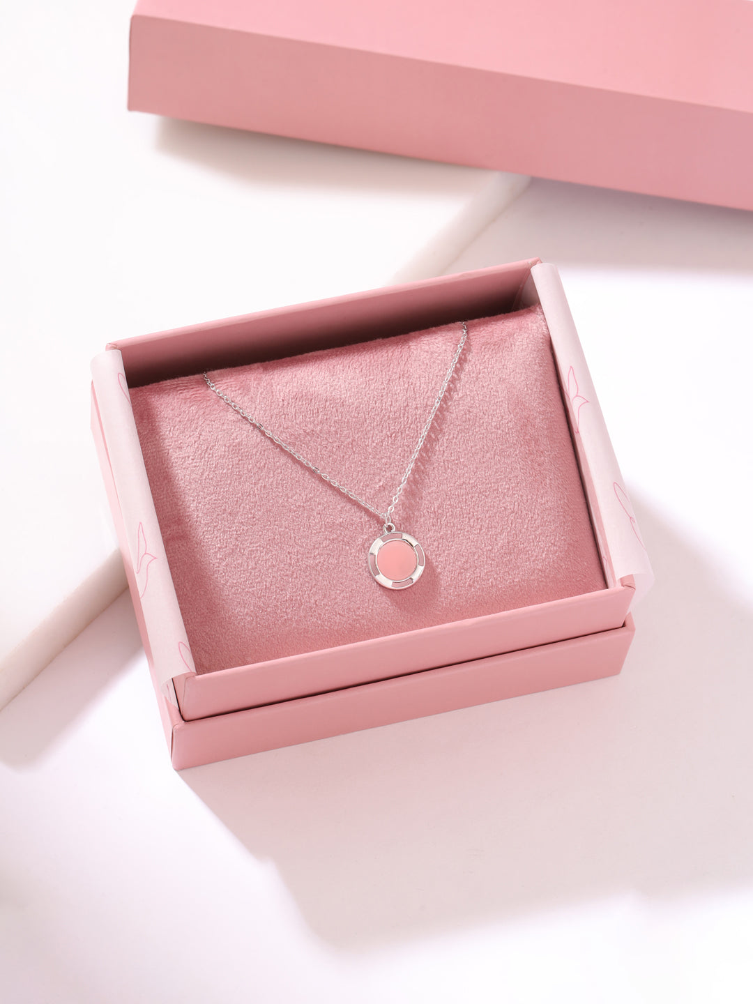 Pink Halo Pendant