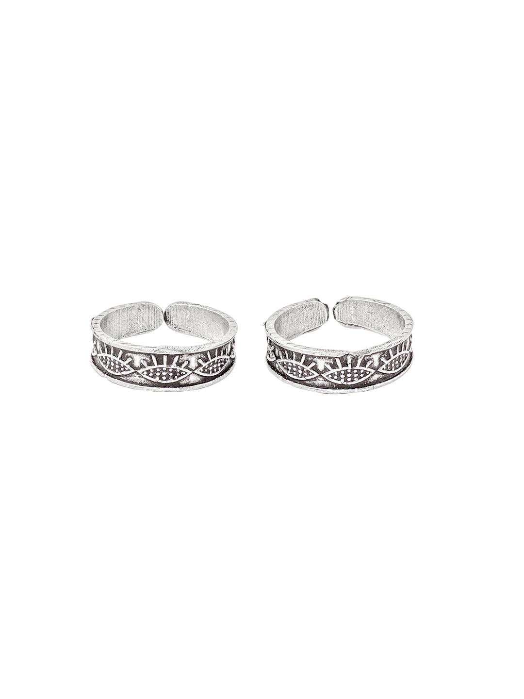 Abstract Eye Toe Ring