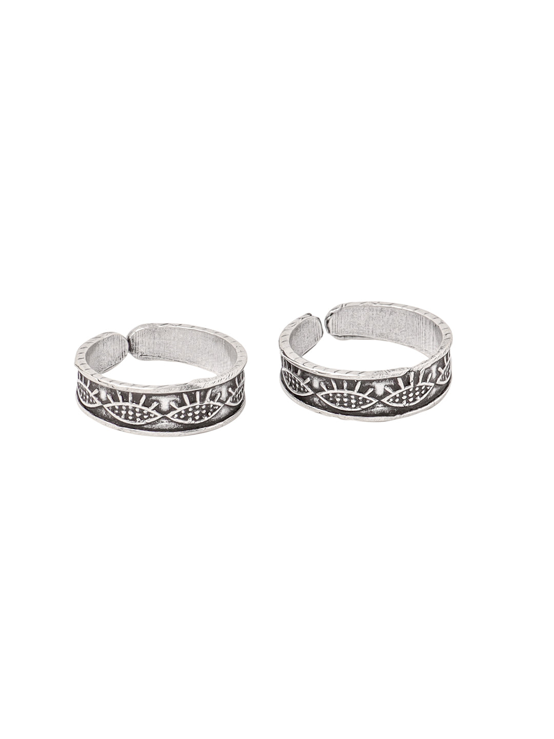 Abstract Eye Toe Ring