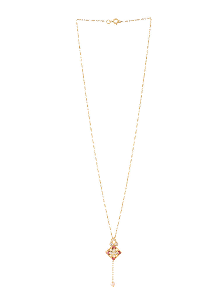 Enchanted Pearl Blossom Pendant - Kicky & Perky