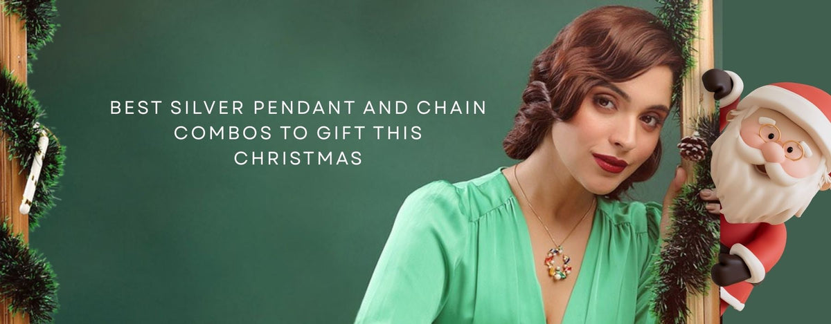 Best Silver Pendant & Chain Combos for Christmas | Kicky & Perky