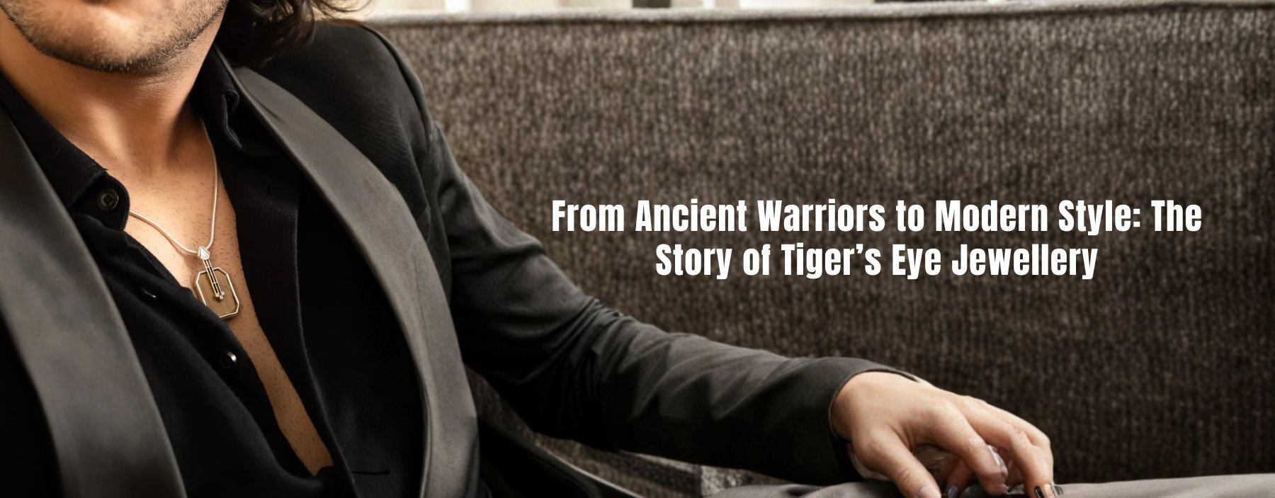 Tiger’s eye gemstone jewellery inspired by ancient heritage and contemporary fashion