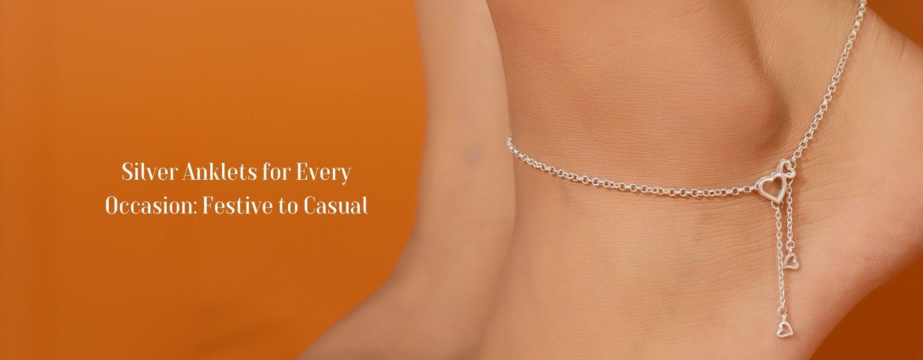 Silver Anklets for Every Occasion: Festive to Casual