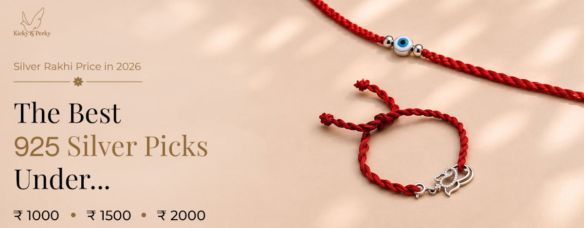 Silver Rakhi Price in 2026: The Best 925 Silver Picks Under ₹1000, ₹1500 and ₹2000