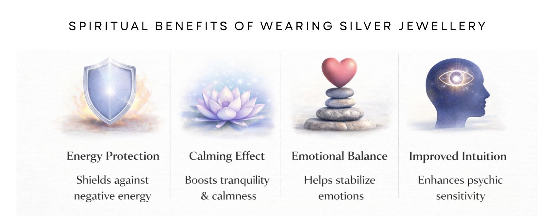 Spiritual Benefits of Wearing Silver Jewellery