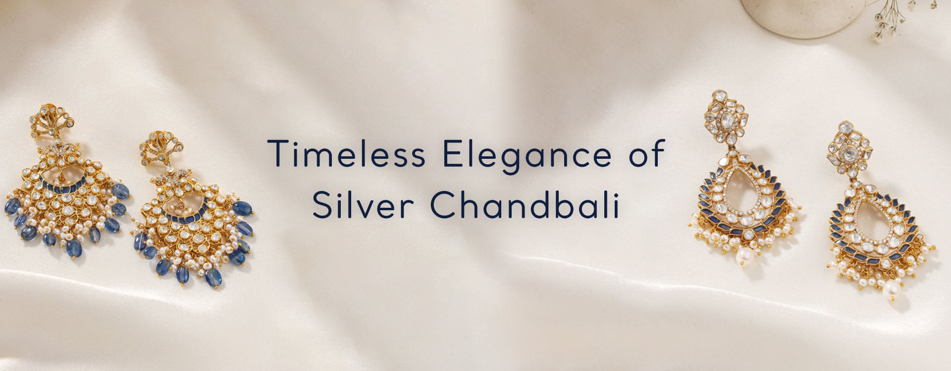 The Timeless Elegance of Silver Chandbali Earrings