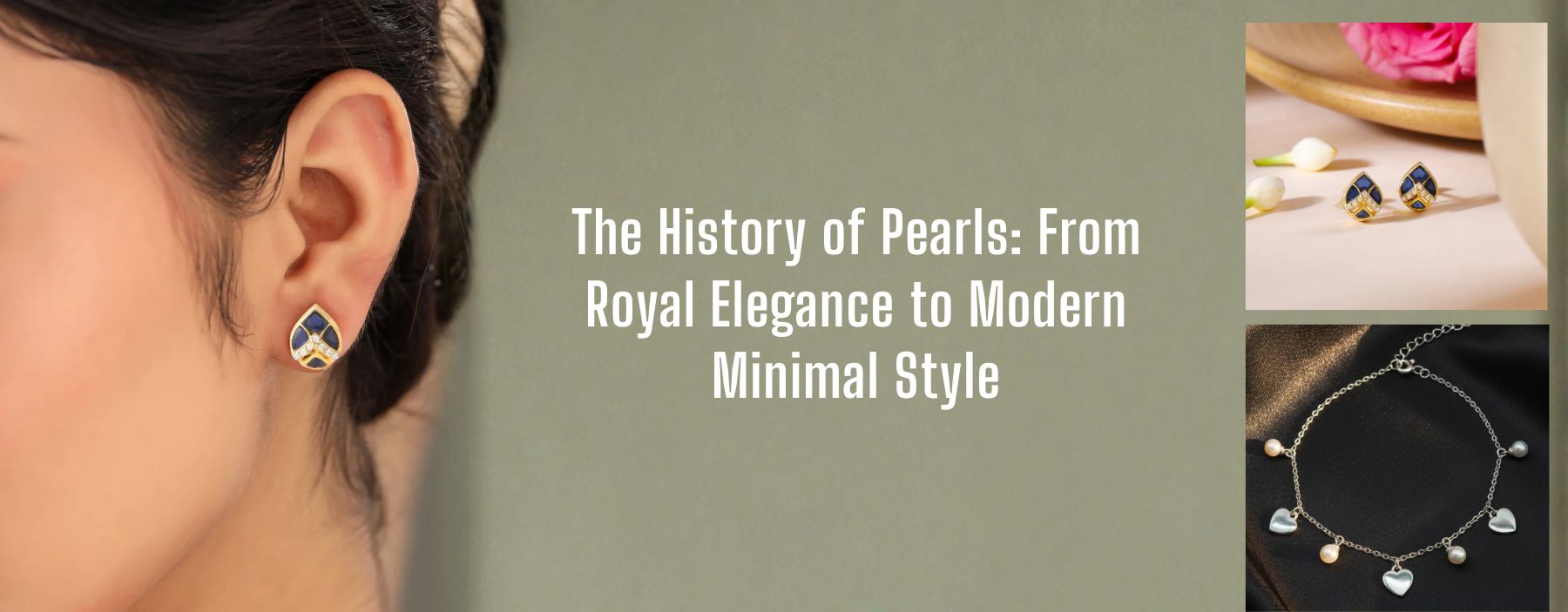 Classic pearl jewellery showcasing timeless elegance with a modern minimalist touch
