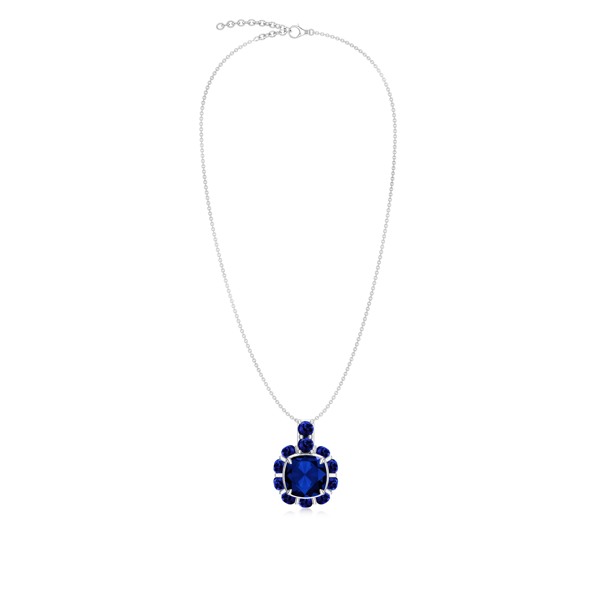 Pietra Collection Classic Moissanite Pendant