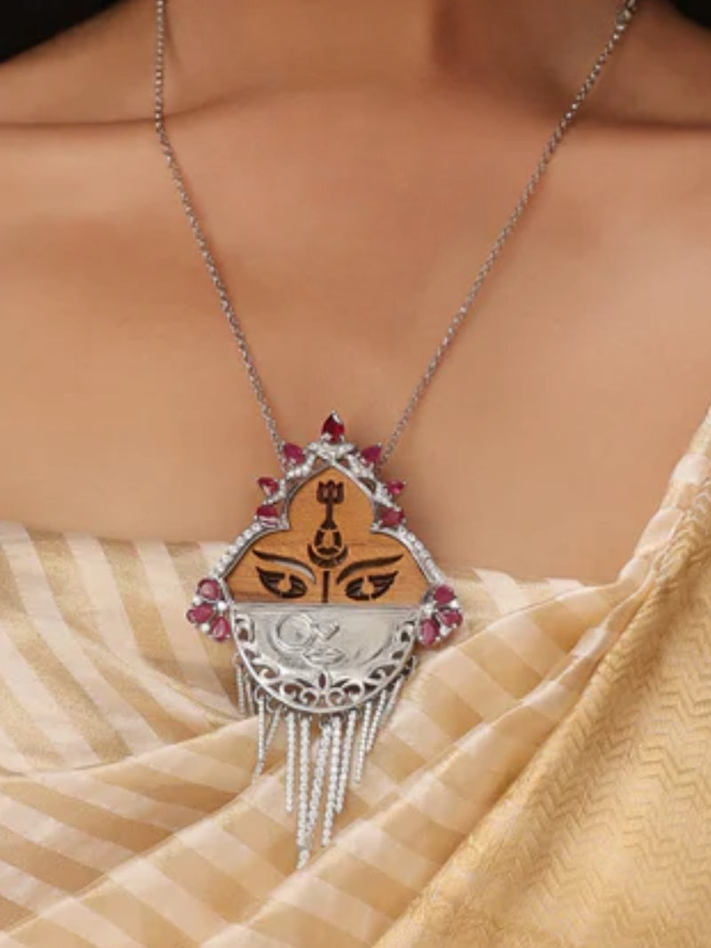 Durga Filigree Pendant - Aadhira Collection