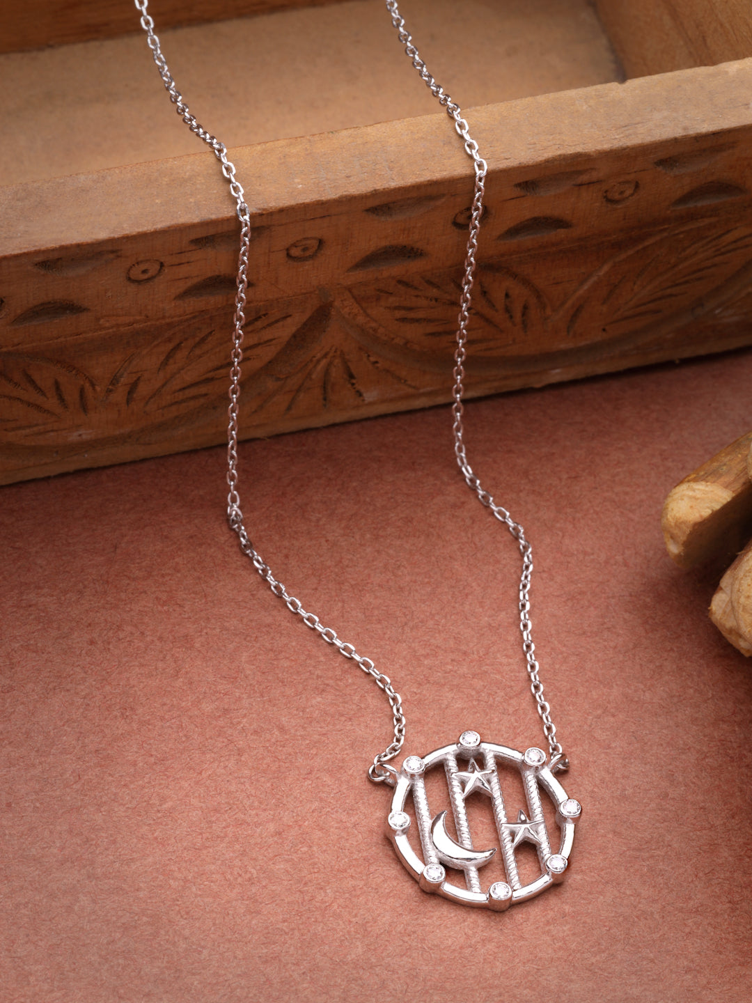 Circular Galaxy Pendant