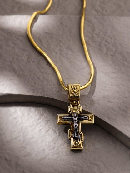 Divine Ascension: The Sacred Cross pendant chain