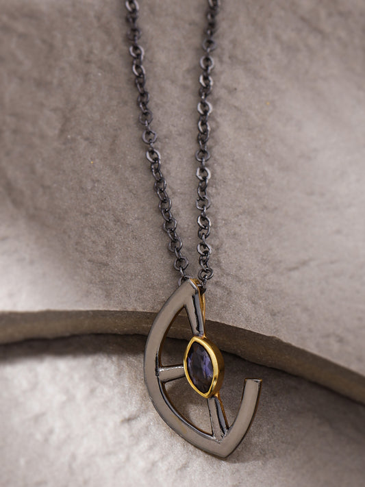 Aetherion: The Vanguard Emblem pendant with chain