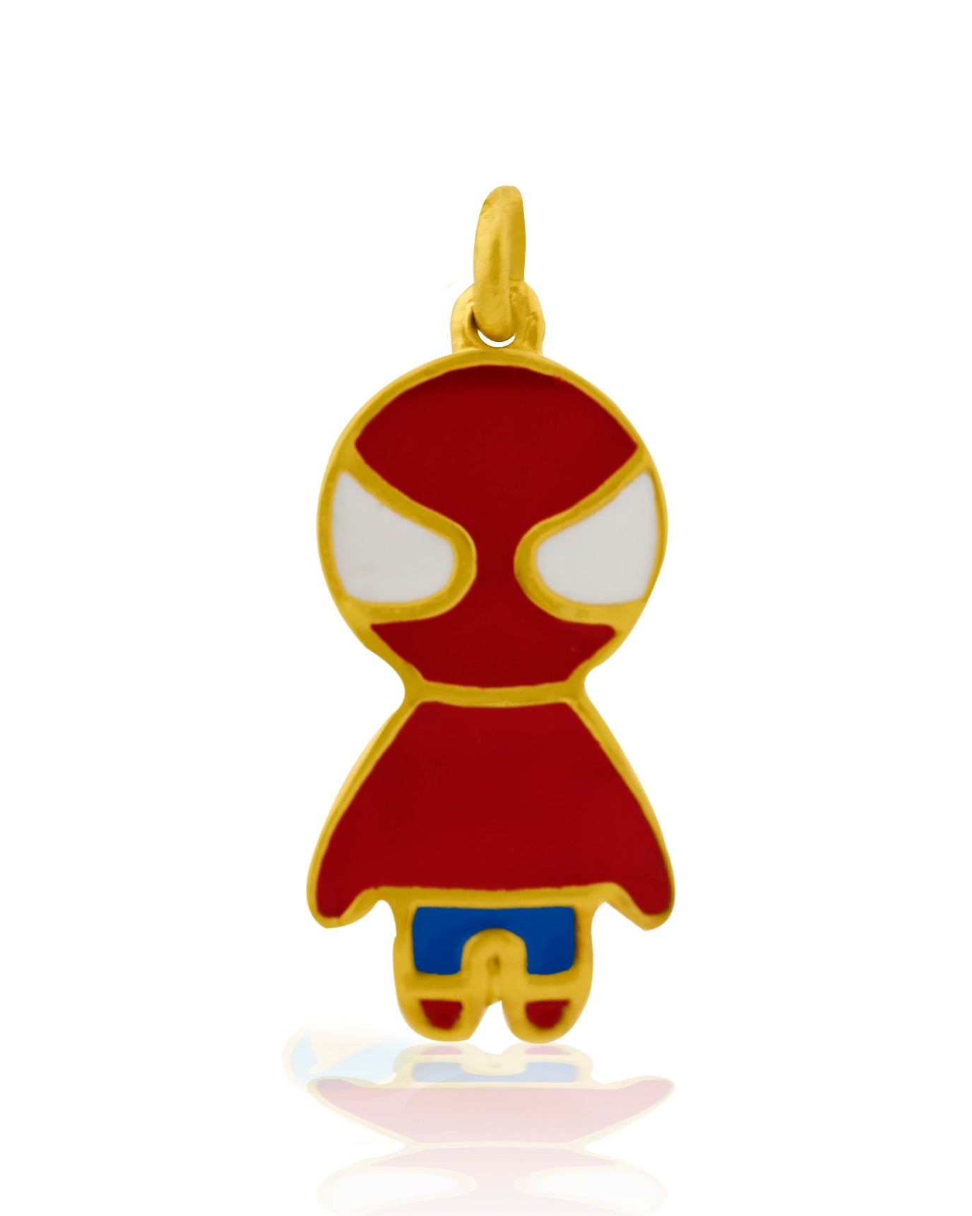 Spidey's Heroic Web: Superhero Pendant