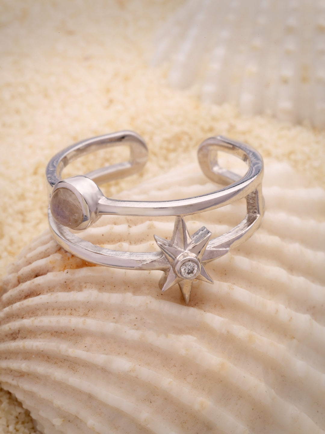 Bare Celestial Open Ring