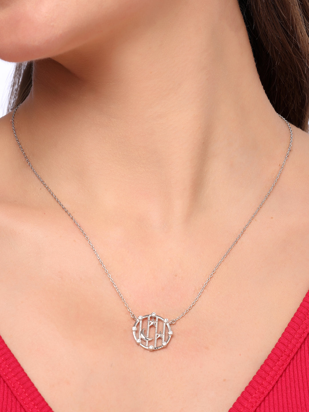 Circular Galaxy Pendant