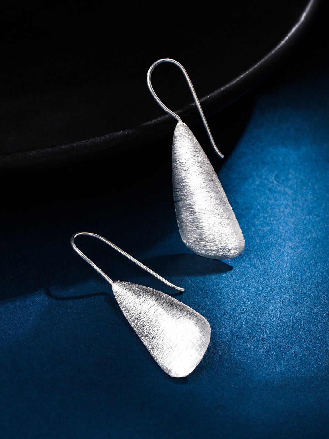 Rhodium Geometric designs Lumina Collection Earing