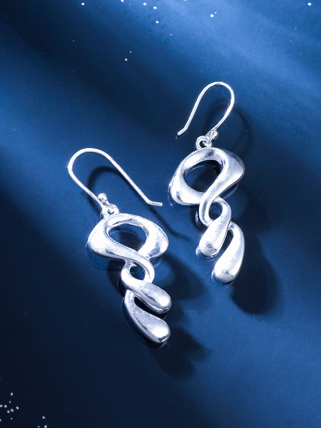 Rhodium Nature Design Lumina Collection Earring