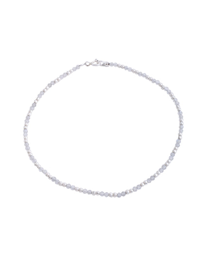 Bead Crafted Anklets in Sterling Silver