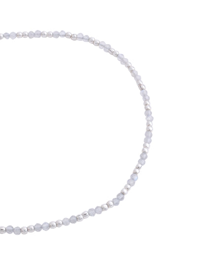 Bead Crafted Anklets in Sterling Silver