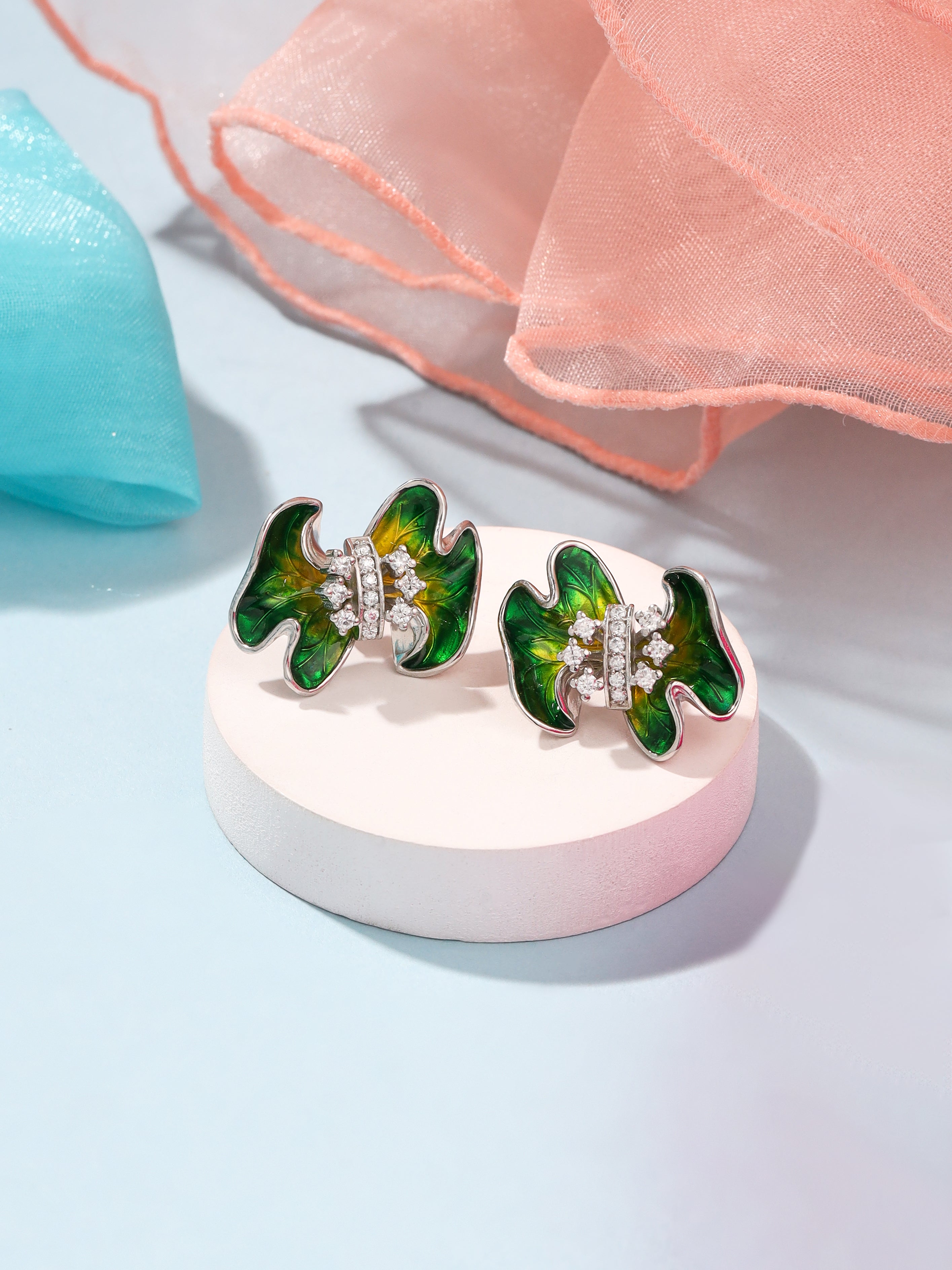 Graceful Diamond Elegance Earrings