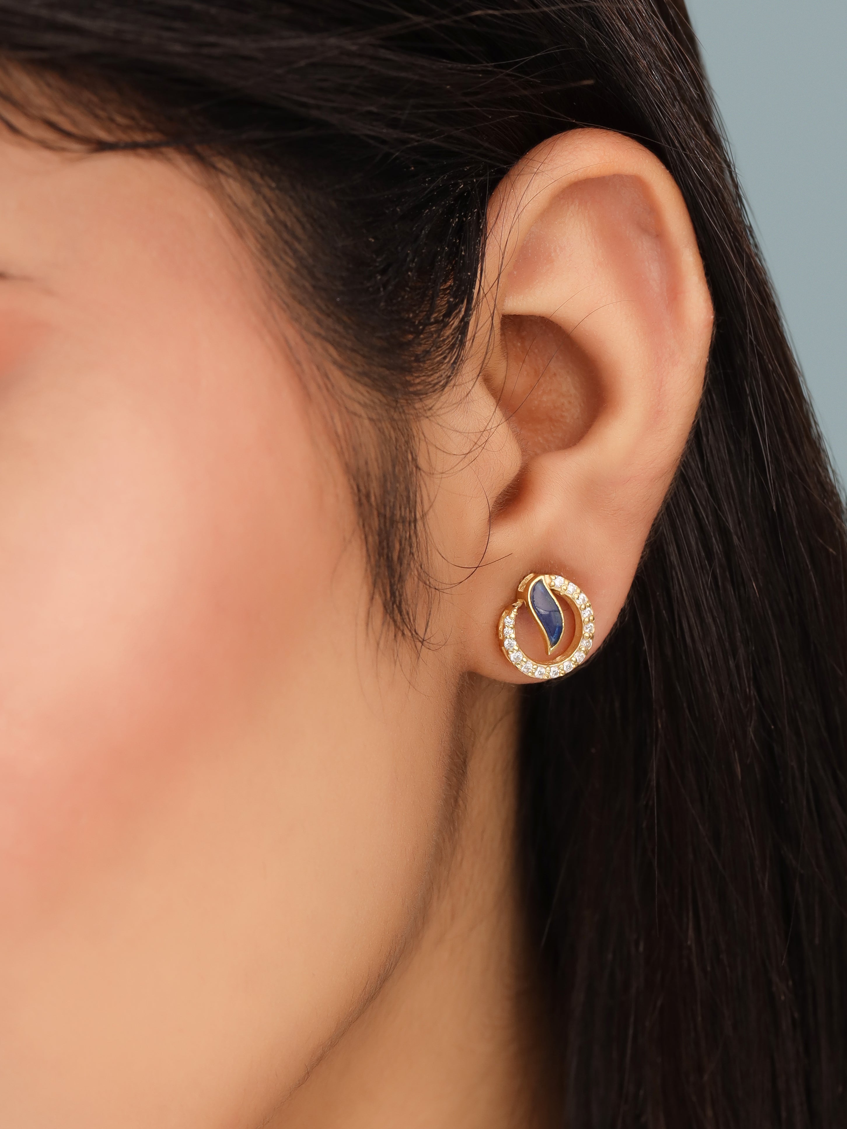 Blue Talphe Glow Earrings